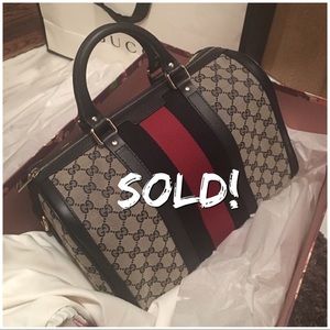 Gucci Boston Bag